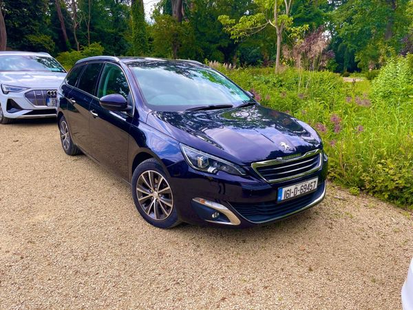 Peugeot 308 Estate, Petrol, 2016, Blue