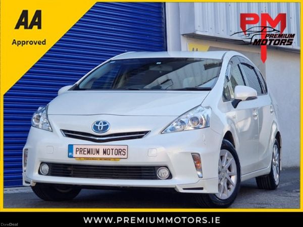 Toyota Prius MPV, Petrol Hybrid, 2014, White