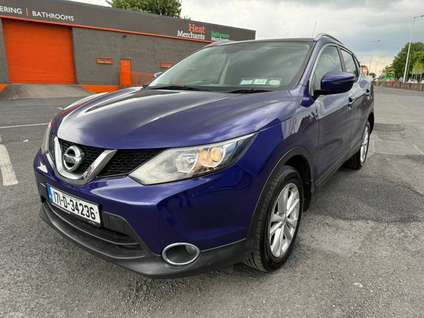 Nissan Qashqai SUV, Diesel, 2017, Blue