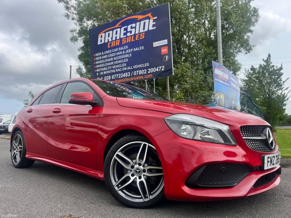 Mercedes-Benz 200 Hatchback, Diesel, 2018, Red