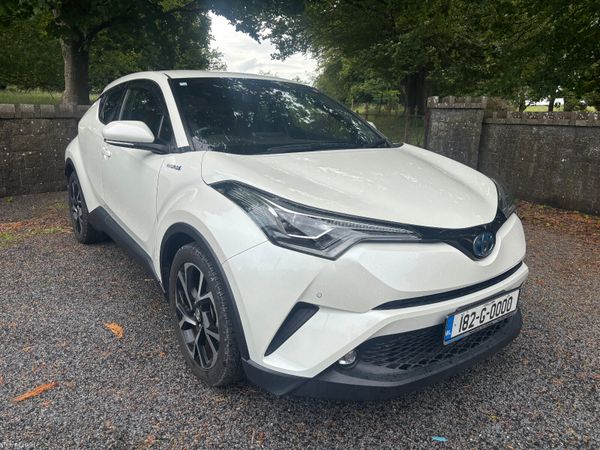Toyota C-HR Hatchback, Petrol Hybrid, 2018, White