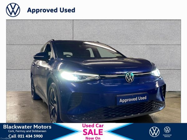 Volkswagen ID.4 SUV, Electric, 2022, Blue