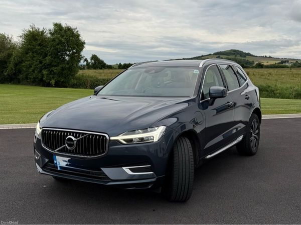 Volvo XC60 SUV, Petrol Plug-in Hybrid, 2020, Blue