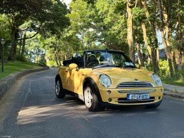 Mini Cooper Convertible, Petrol, 2007, Yellow