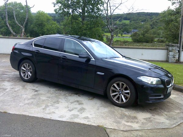 BMW 5-Series Saloon, Diesel, 2014, Black