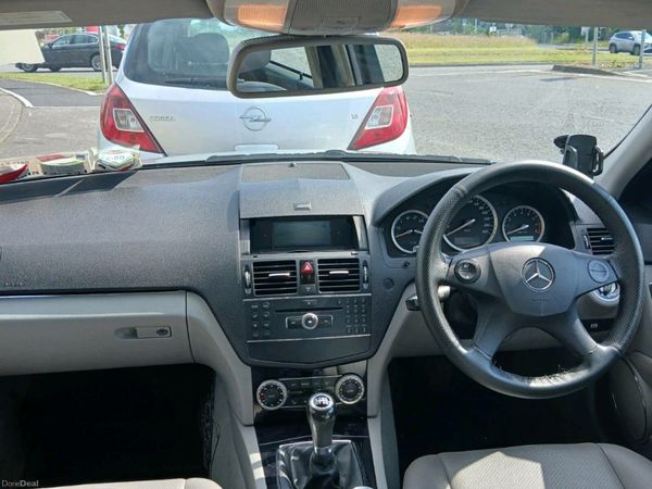 Mercedes-Benz C-Class Saloon, Petrol, 2008, Silver