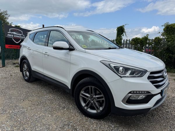 Hyundai Santa Fe SUV, Diesel, 2018, White