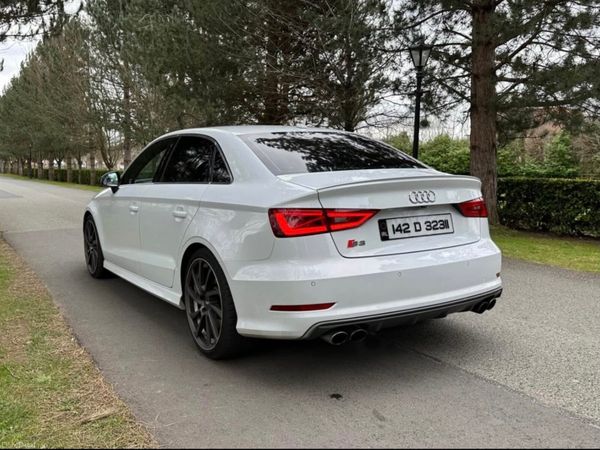 Audi S3 Saloon, Petrol, 2014, White