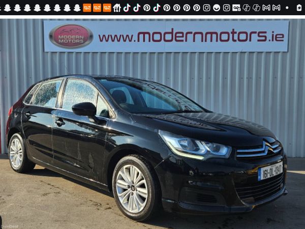 Citroen C4 Hatchback, Diesel, 2016, Black