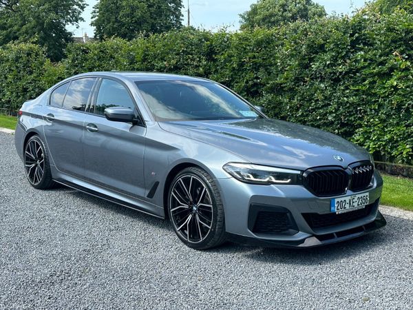 BMW 5-Series Saloon, Diesel, 2020, Blue