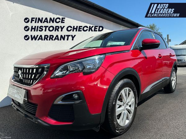 Peugeot 3008 SUV, Diesel, 2018, Red
