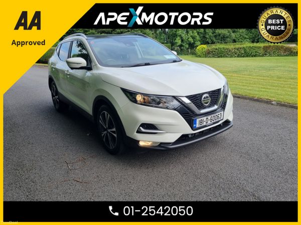 Nissan Qashqai Hatchback, Diesel, 2018, White