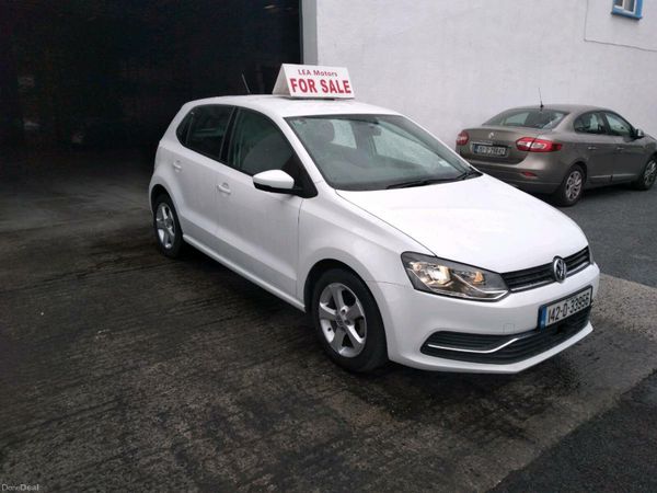 Volkswagen Polo Hatchback, Petrol, 2014, White