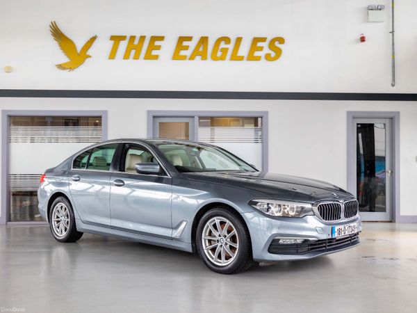 BMW 5-Series Saloon, Diesel, 2018, Grey