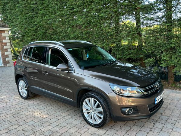 Volkswagen Tiguan SUV, Diesel, 2015, Brown