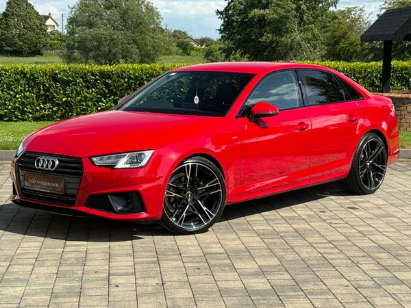 Audi A4 Saloon, Diesel, 2019, Red