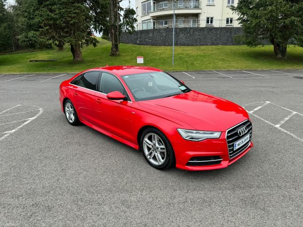 Audi A6 Saloon, Diesel, 2016, Red