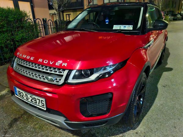 Land Rover Range Rover Evoque SUV, Diesel, 2018, Red