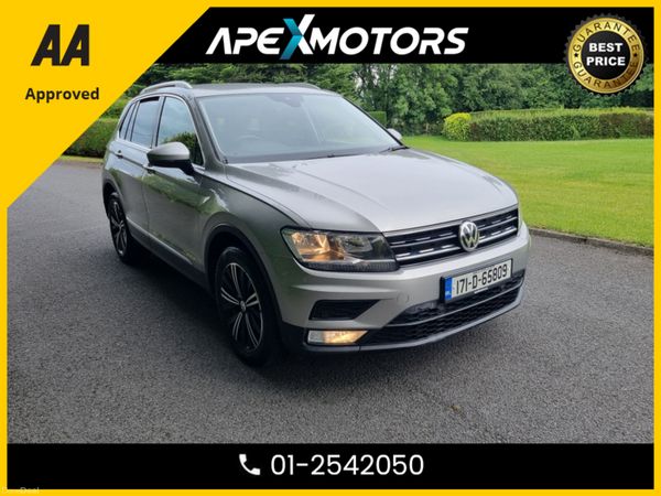 Volkswagen Tiguan SUV, Diesel, 2017, Silver