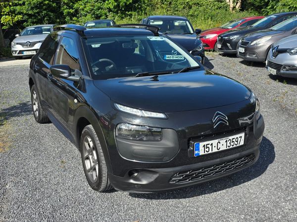 Citroen C4 Cactus Hatchback, Petrol, 2015, Black