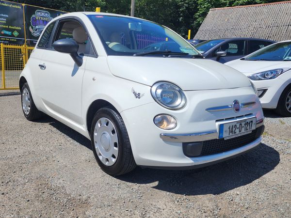 Fiat 500 Hatchback, Petrol, 2014, White