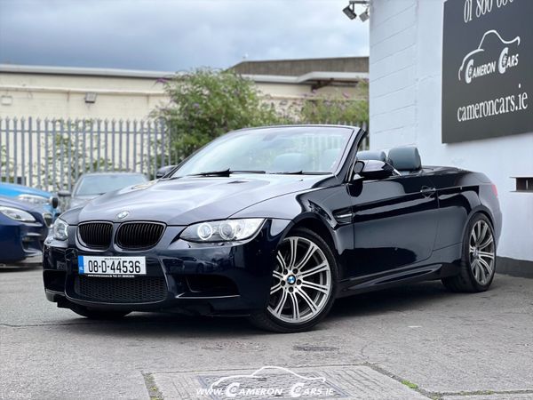 BMW M3 Convertible, Petrol, 2008, Black