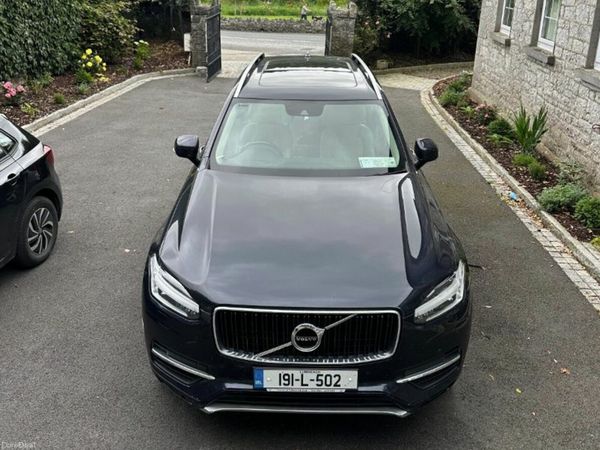 Volvo XC90 SUV, Petrol Plug-in Hybrid, 2019, Blue