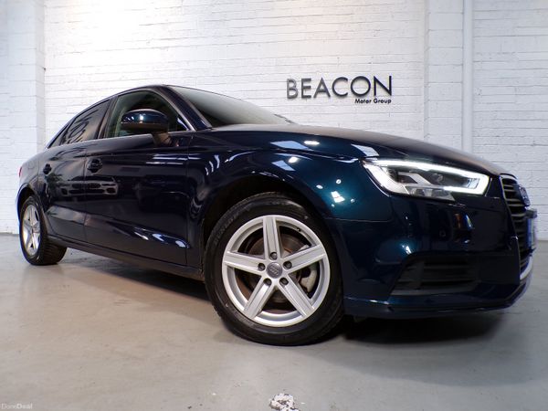 Audi A3 Saloon, Petrol, 2018, Blue