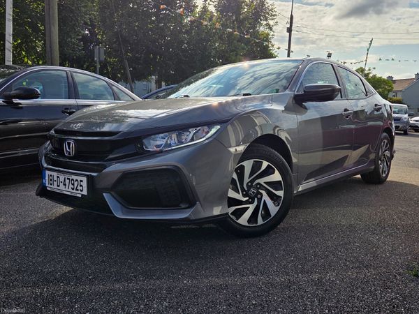 Honda Civic Hatchback, Petrol, 2018, Grey