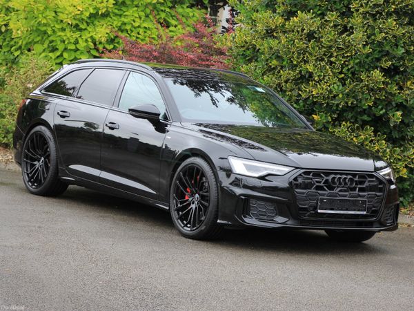 Audi A6 Estate, Petrol Plug-in Hybrid, 2024, Black