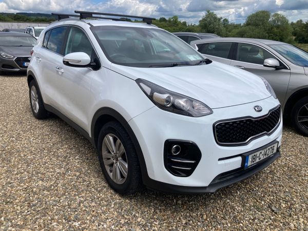 Kia Sportage SUV, Diesel, 2018, White