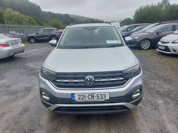 Volkswagen T-Cross Estate/Jeep, Petrol, 2022, Grey