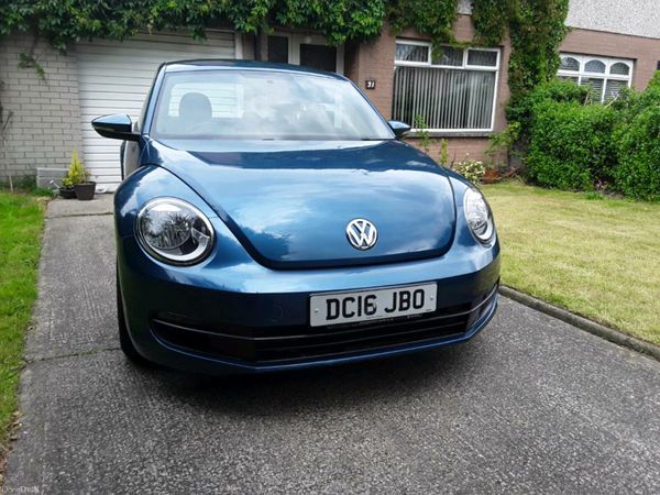 Volkswagen Beetle Hatchback, Diesel, 2016, Blue