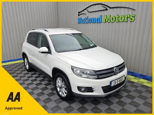 Volkswagen Tiguan SUV, Diesel, 2013, White