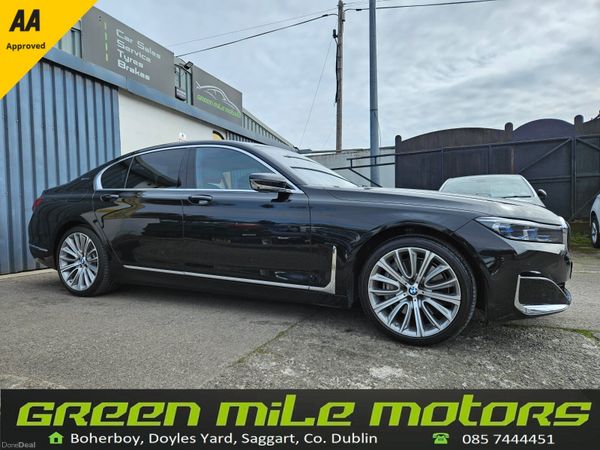 BMW 7-Series Saloon, Petrol Plug-in Hybrid, 2019, Black