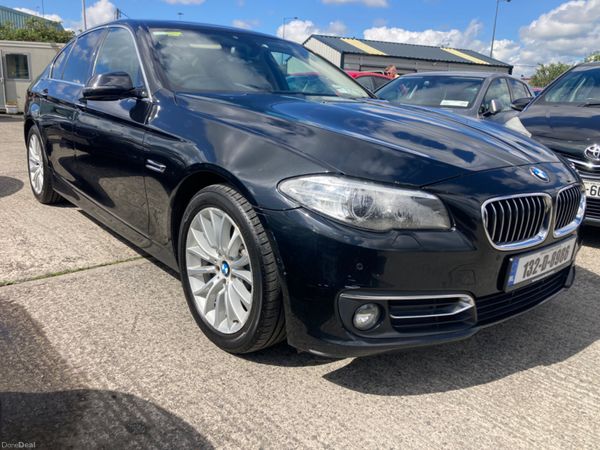 BMW 5-Series Saloon, Diesel, 2013, Black