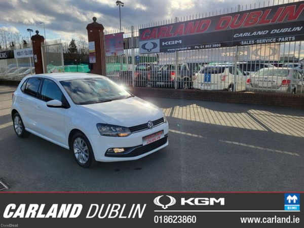 Volkswagen Polo Hatchback, Petrol, 2016, White