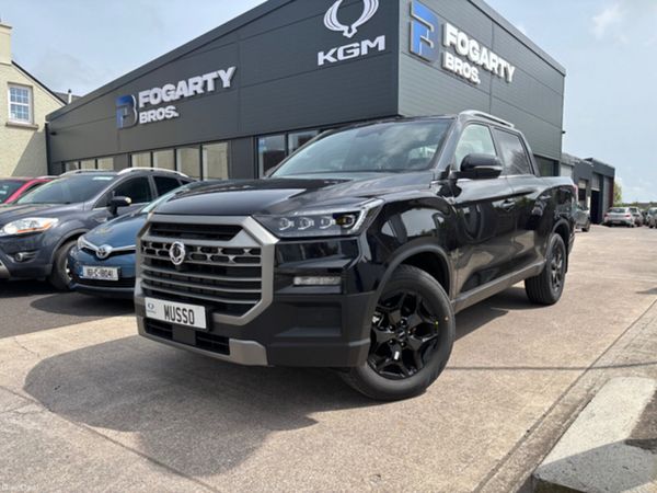 SsangYong Musso Pick Up, Diesel, 2026, Black
