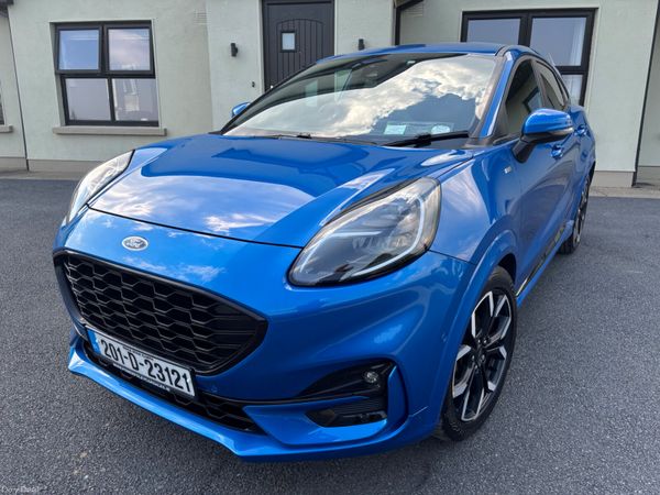 Ford Puma MPV, Petrol Hybrid, 2020, Blue