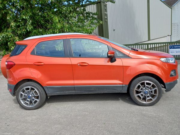 Ford EcoSport SUV, Petrol, 2015, Red