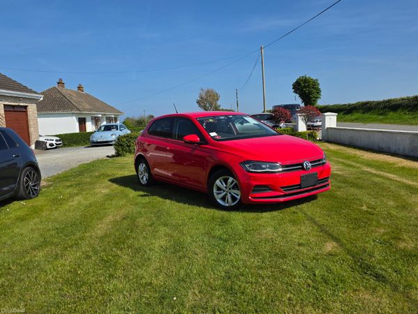 Volkswagen Polo Hatchback, Petrol, 2020, Red
