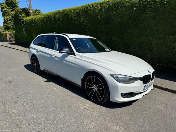 BMW 3-Series Estate, Diesel, 2015, White