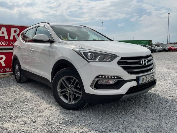 Hyundai Santa Fe SUV, Diesel, 2018, White