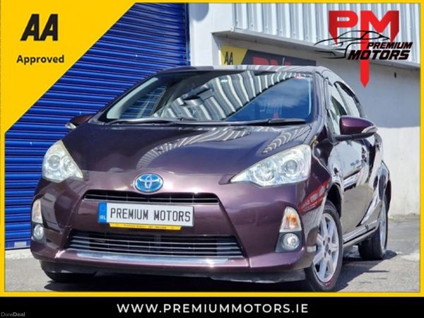 Toyota Aqua Hatchback, Petrol Hybrid, 2014, Brown