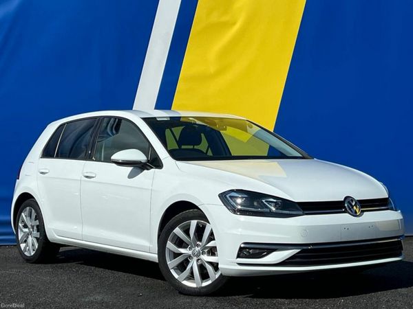 Volkswagen Golf Hatchback, Petrol, 2018, White