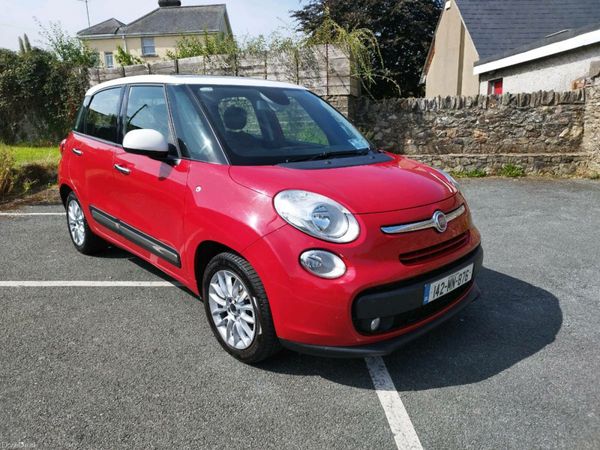 Fiat 500L MPV, Diesel, 2014, Red