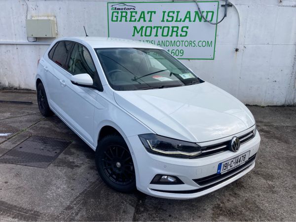 Volkswagen Polo Hatchback, Petrol, 2019, White