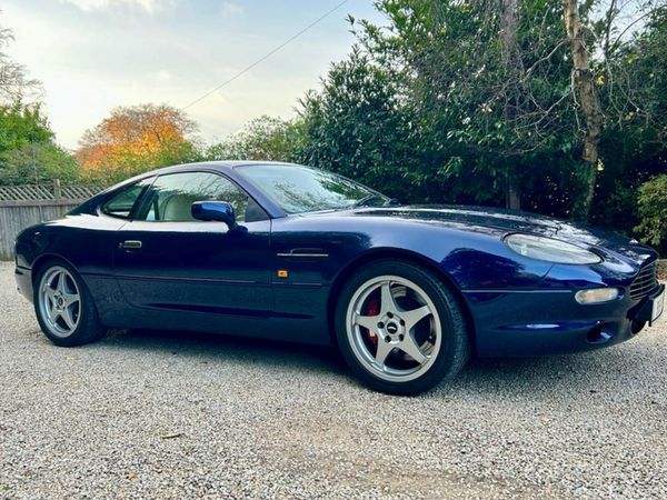 Aston Martin DB7 Coupe, Petrol, 1999, Blue