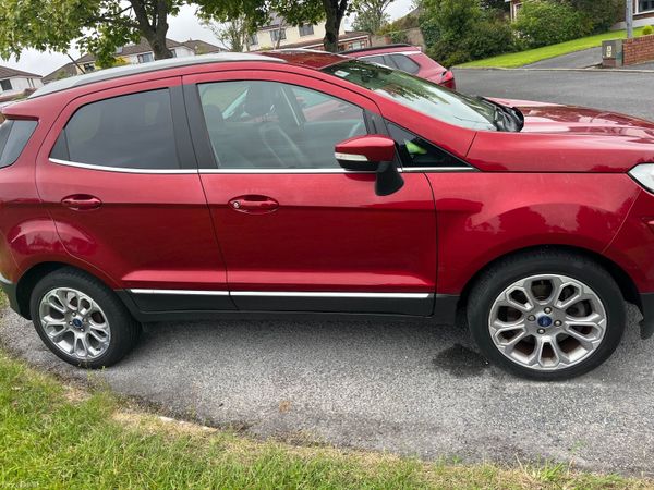 Ford EcoSport SUV, Diesel, 2019, Red