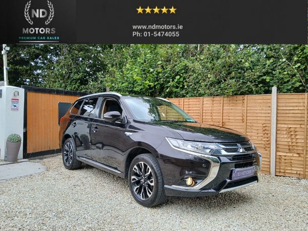 Mitsubishi Outlander SUV, Petrol Plug-in Hybrid, 2016, Black